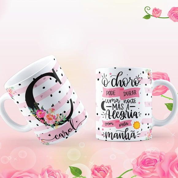 Caneca Personalizada Bíblica Cristão Evangélico Salmo