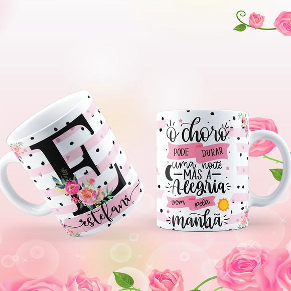 Caneca Personalizada Bíblica Cristão Evangélico Salmo