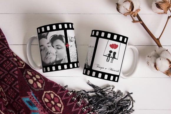 Caneca Personalizada Namorados (2 Fotos)