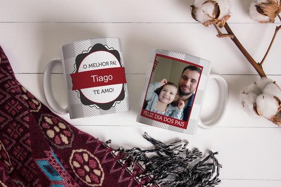 Caneca Personalizada Pai Melhor Pai Te Amo Com Foto Do Pai