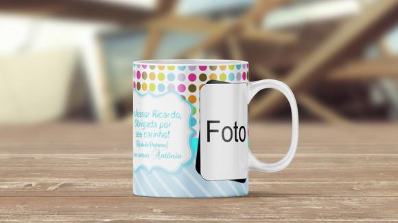 Caneca professor dia dos professores presente professora