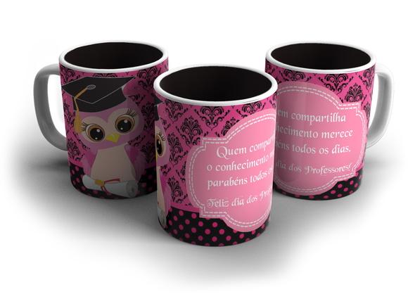 Caneca professora lembrança Dia Dos Professores presente