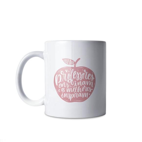 Caneca professores melhores inspiram presente professores