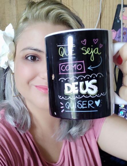 Caneca Que Seja Como Deus Quiser Caneca Exclusiva Frase