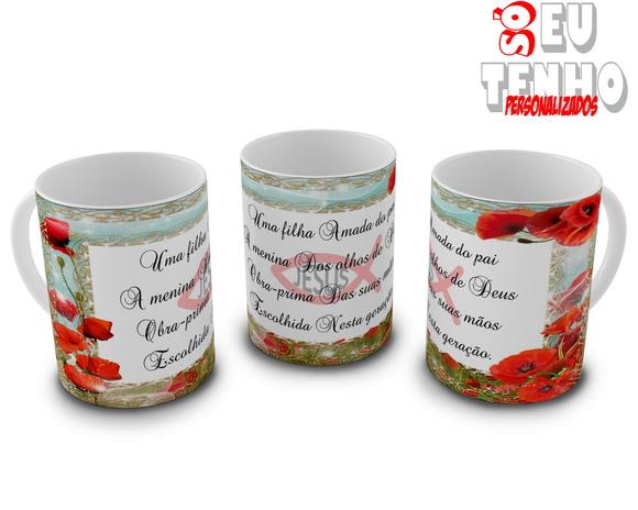 CANECA UMA FILHA, AMADA DO PAI