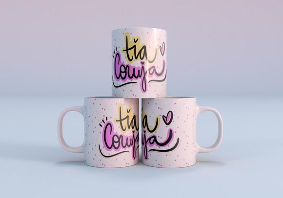 caneca tia coruja presente para tia caneca titia