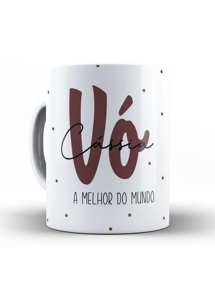 Caneca Vó a Melhor do Mundo Personalizada