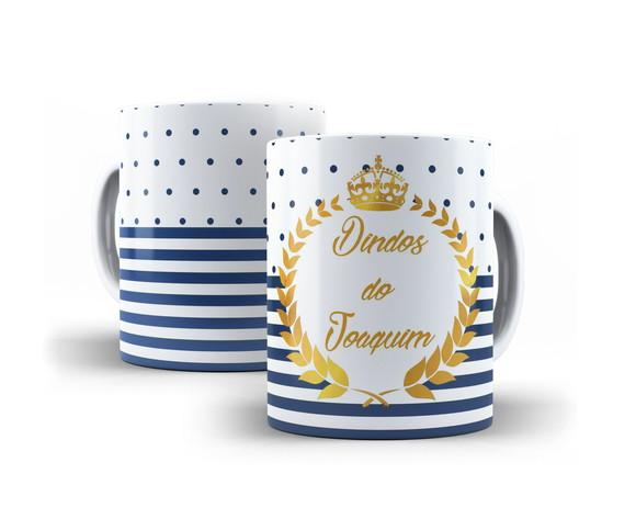 Canecas Personalizadaconvite Batizado Dindo e Dinda