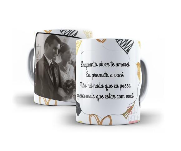 Canecas Personalizadas com foto 2 unidades te amarei