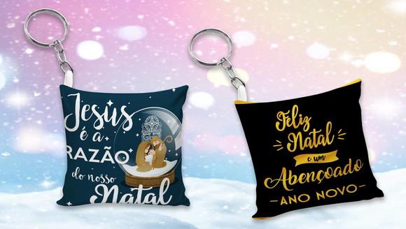 Chaveiro Natal Almochaveiros Personalizados de Natal