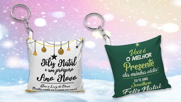 Chaveiro Natal Almochaveiros Personalizados de Natal