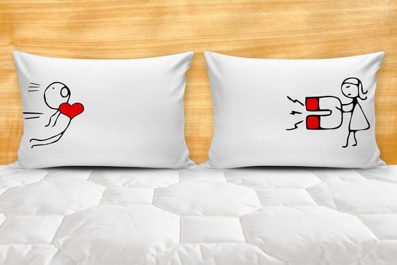 Fronha para travesseiro amor Casal namorados você me atrai