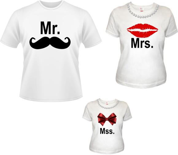 Kit Camisetas Família