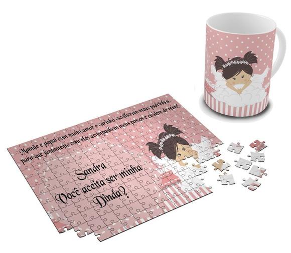 Kit Convite De Batizado Padrinhos