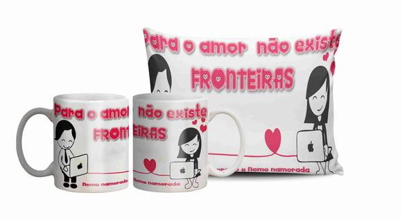 Kit Dia dos Namorado Conexão Perfeita