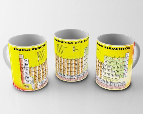 Kit Tabela Periódica Presente Personalizado Química