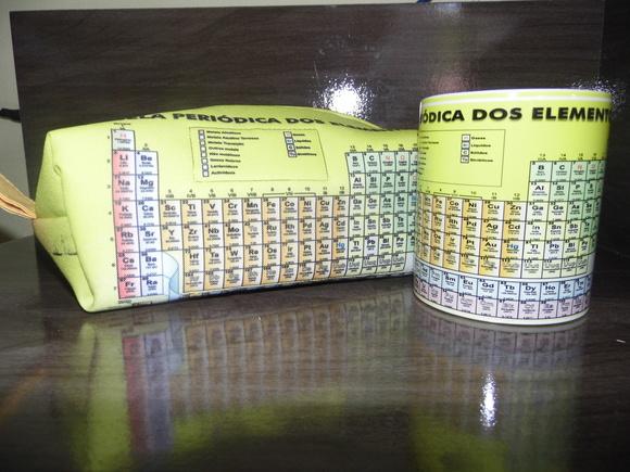 Kit Tabela Periódica Presente Personalizado Química