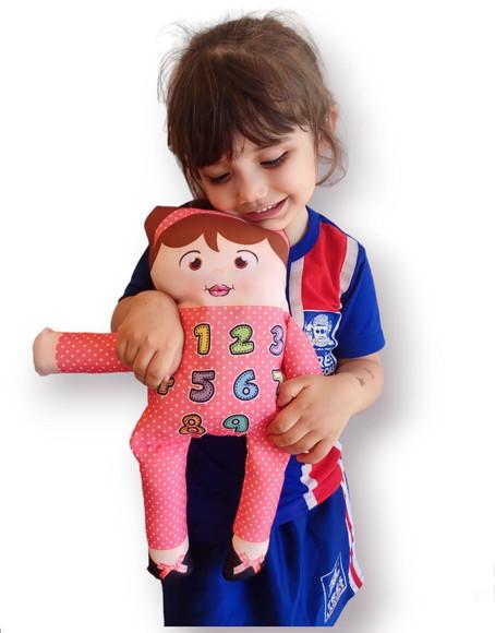 Naninha Senhora Alfabeto e Senhor Alfabeto Kit 2 Naninhas
