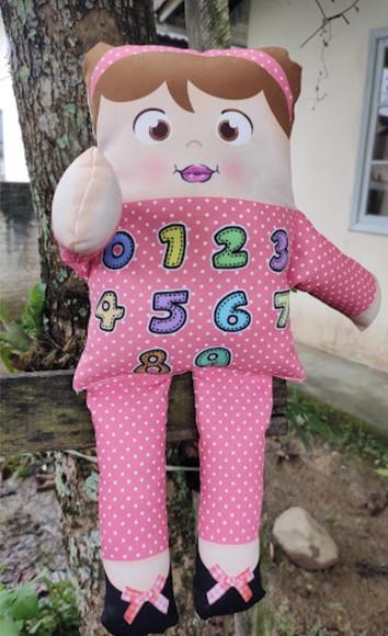 Naninha Senhora Matemática Urso Educativo Bebê