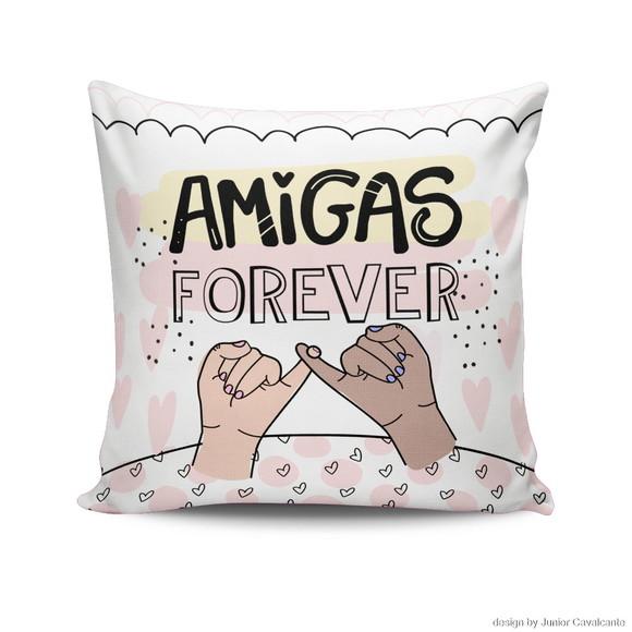 Presente amiga lembrança amizade almofada amigas