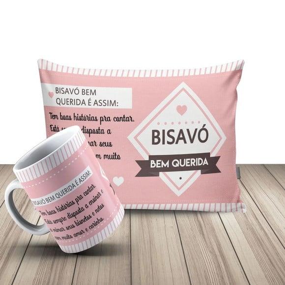Presente Bisavó Lembrança para Bisavó Kit Presente Exclusivo