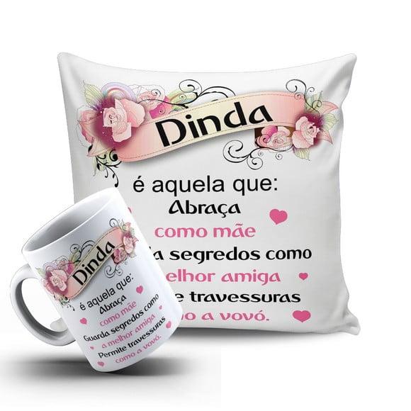 Presente Dinda Madrinha Lembrança Dinda