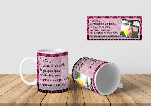 presente tia caneca tia lembrança para tia