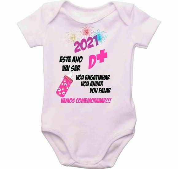 roupa de bebe ano novo roupinha 2021 Body ano novo bori Bebê