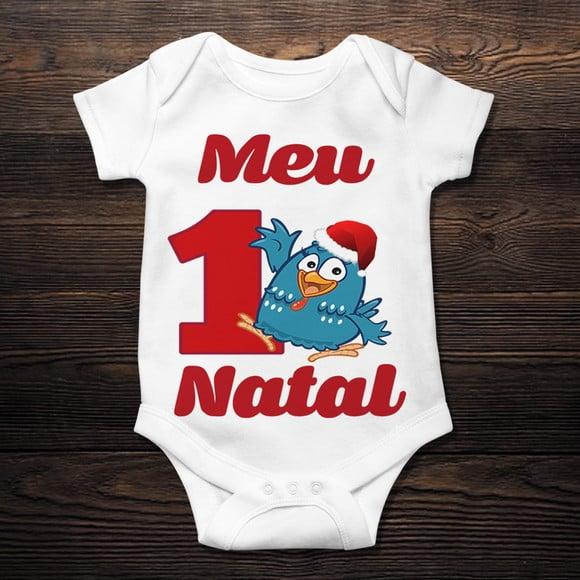 Roupinha meu primeiro natal body meu primeiro natal