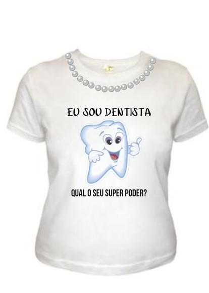 T shirt Enferemeira Profissão c/Pérolas
