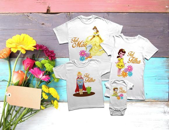 tal mãe tal filha kit de camisetas mãe e filha filho realeza
