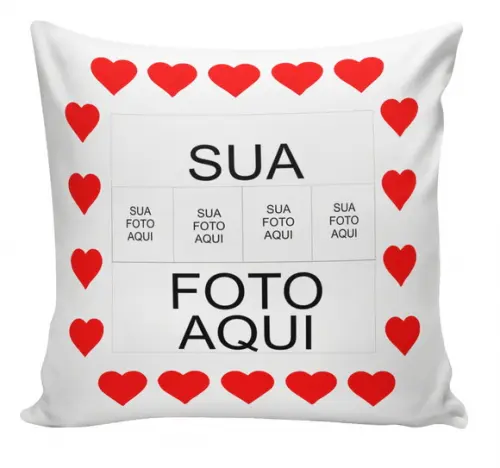 Almofada Momentos Casal com foto