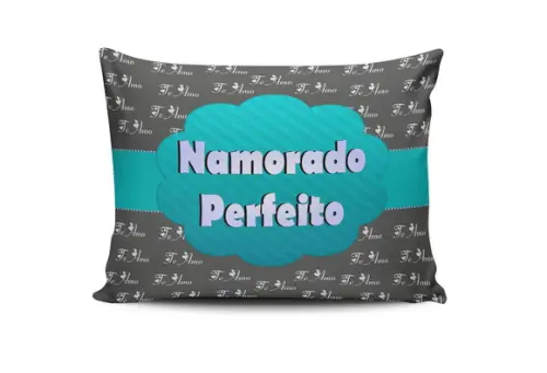 Almofada Namorado Perfeito presente namorado perfeito