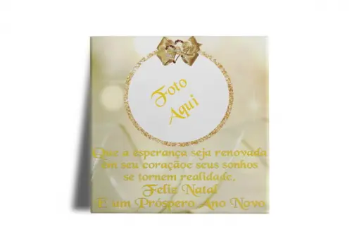 Azulejo MDF Personalizado de Natal
