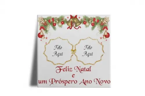 Azulejo MDF Personalizado de Natal