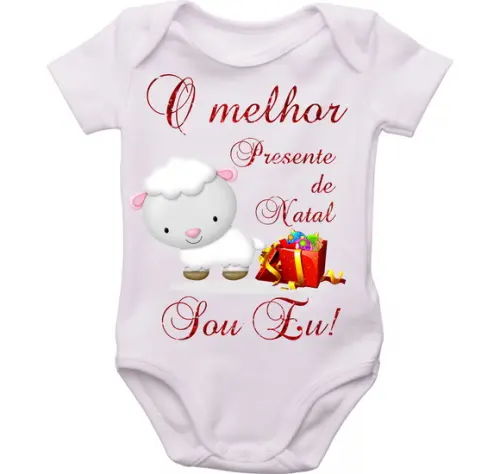 BODY NATAL O MELHOR PRESENTE SOU EU