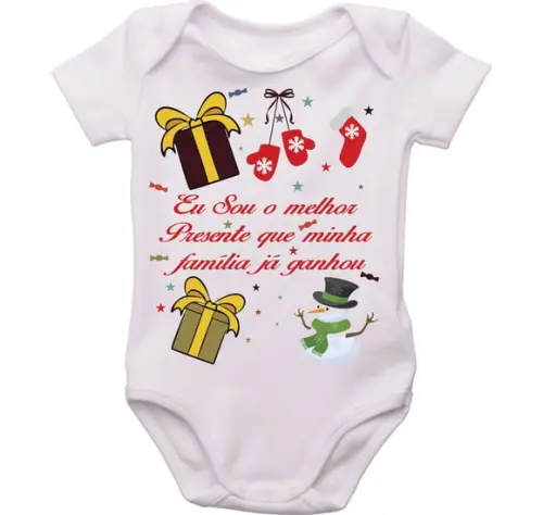 BODY NATAL "O MELHOR PRESENTE SOU EU"