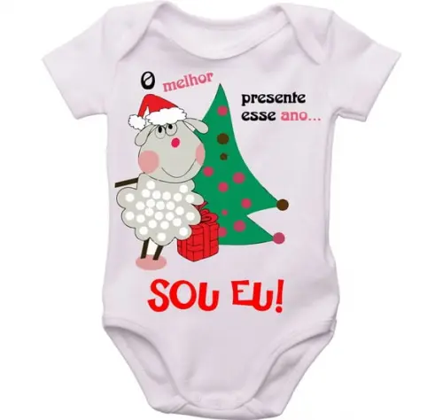 BODY NATAL "O MELHOR PRESENTE SOU EU"