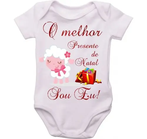 BODY NATAL "O MELHOR PRESENTE SOU EU"