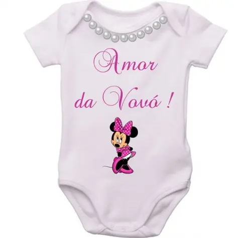 Body Personalizado Amor da Vovó