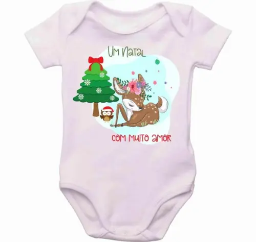 Body natal Roupa natal bebê body natal bori bebê