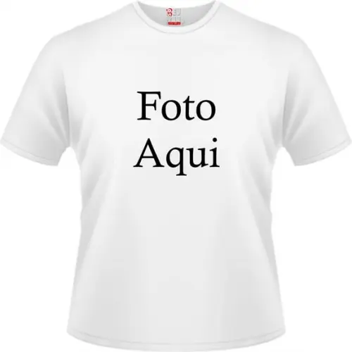 Camiseta personalizada com Foto Pedido