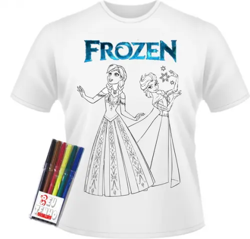 Camiseta Pinte Lave Lembrancinha Dia das Crianças