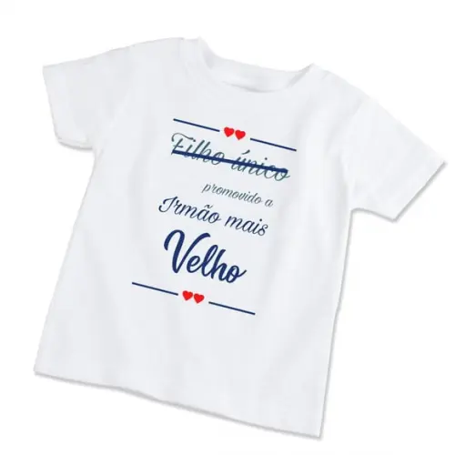 Camiseta Promovido a Irmão Mais Velho