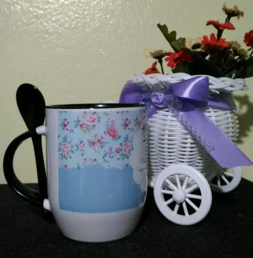 Caneca Batizado padrinho batismo lembrança Dindo Leia descri