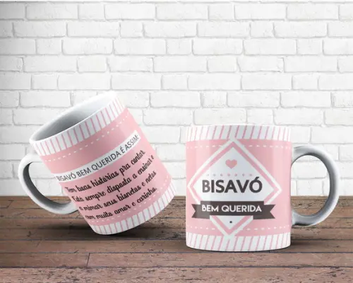 Caneca Bisavô Presente Bisavó