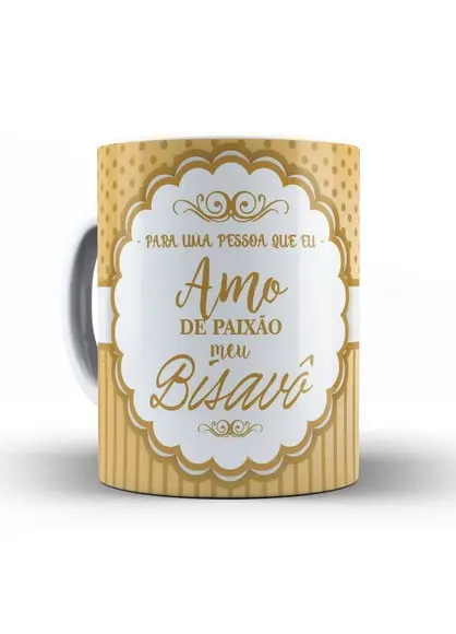 Caneca Bisavô Presente Bisavô para meu bisavô
