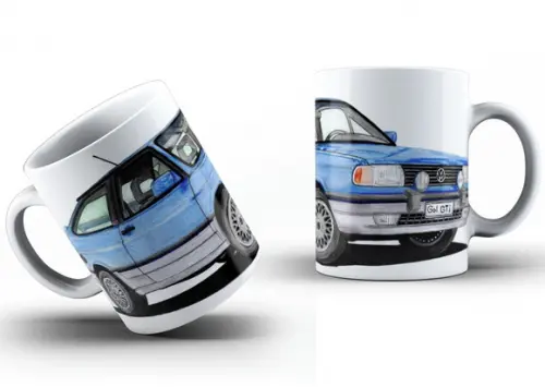 Caneca Carro Gol Gti Gol Gti