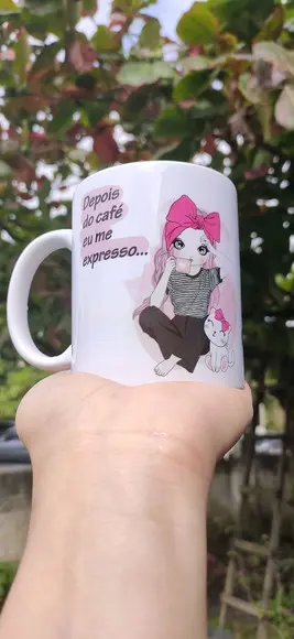 Caneca cringe deboche depois do café eu me expresso