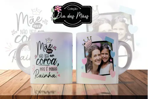 Caneca da Mãe lembrança para mamãe presente mãe